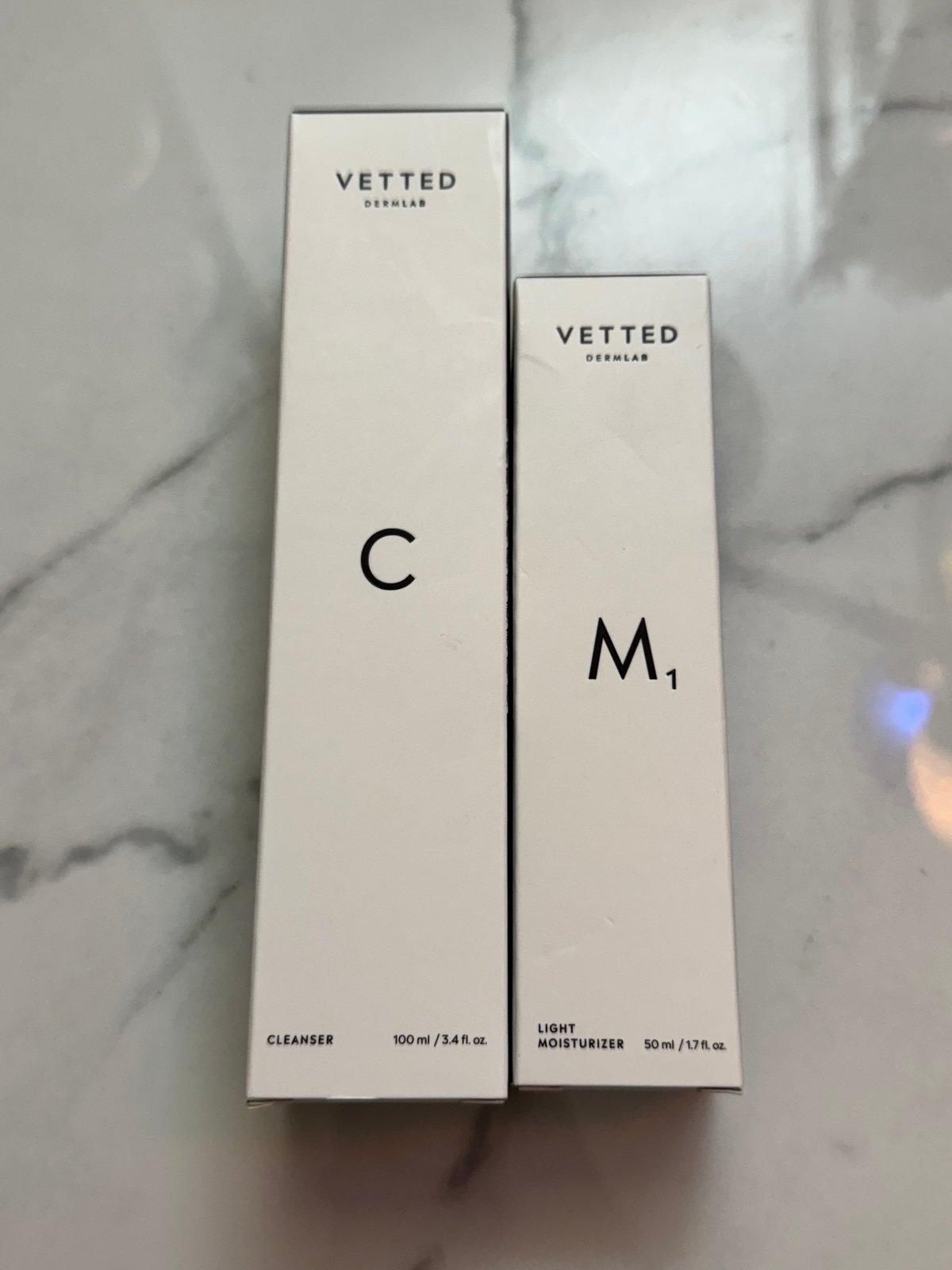 Vetted Light Moisturizer and Cleanser Set NEW
