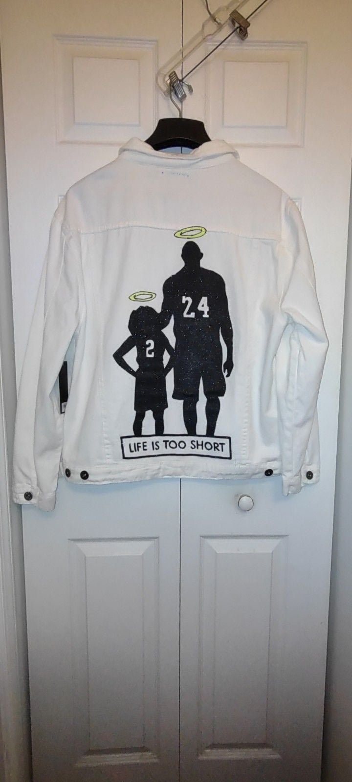 Customized Mamba & Mambacita Slim Fit Jean Jacket