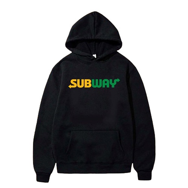 Usa-Made Subway Restaurant Logo Hoodies