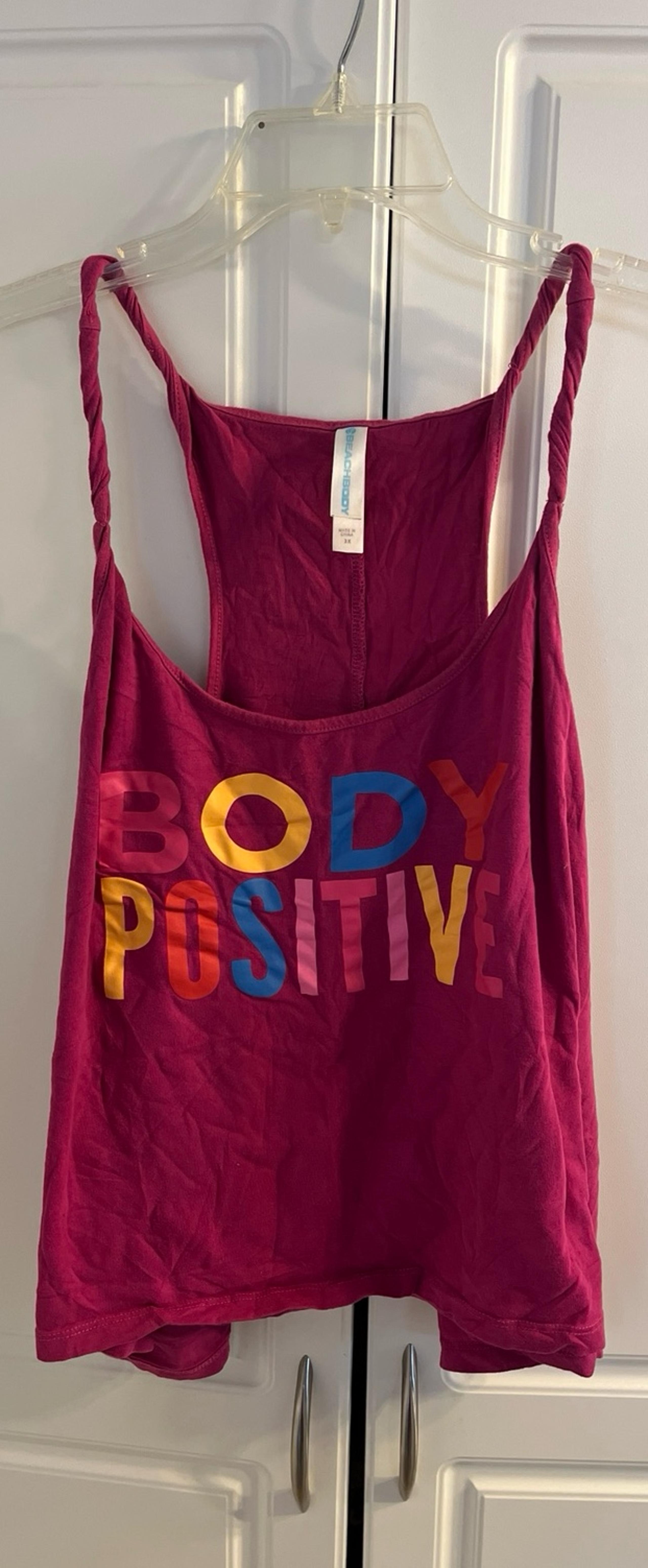 Women’s 3XL Tank Top Beachbody “Body Positive”