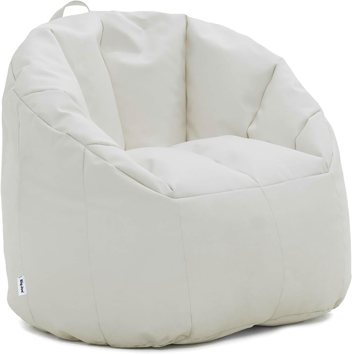 Big Joe Milano Outdoor Beanbag Chair White Marine FR