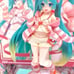 Hatsune Miku Room Wear Costumes pajama Pink Ver. Taito Figure (re-run)