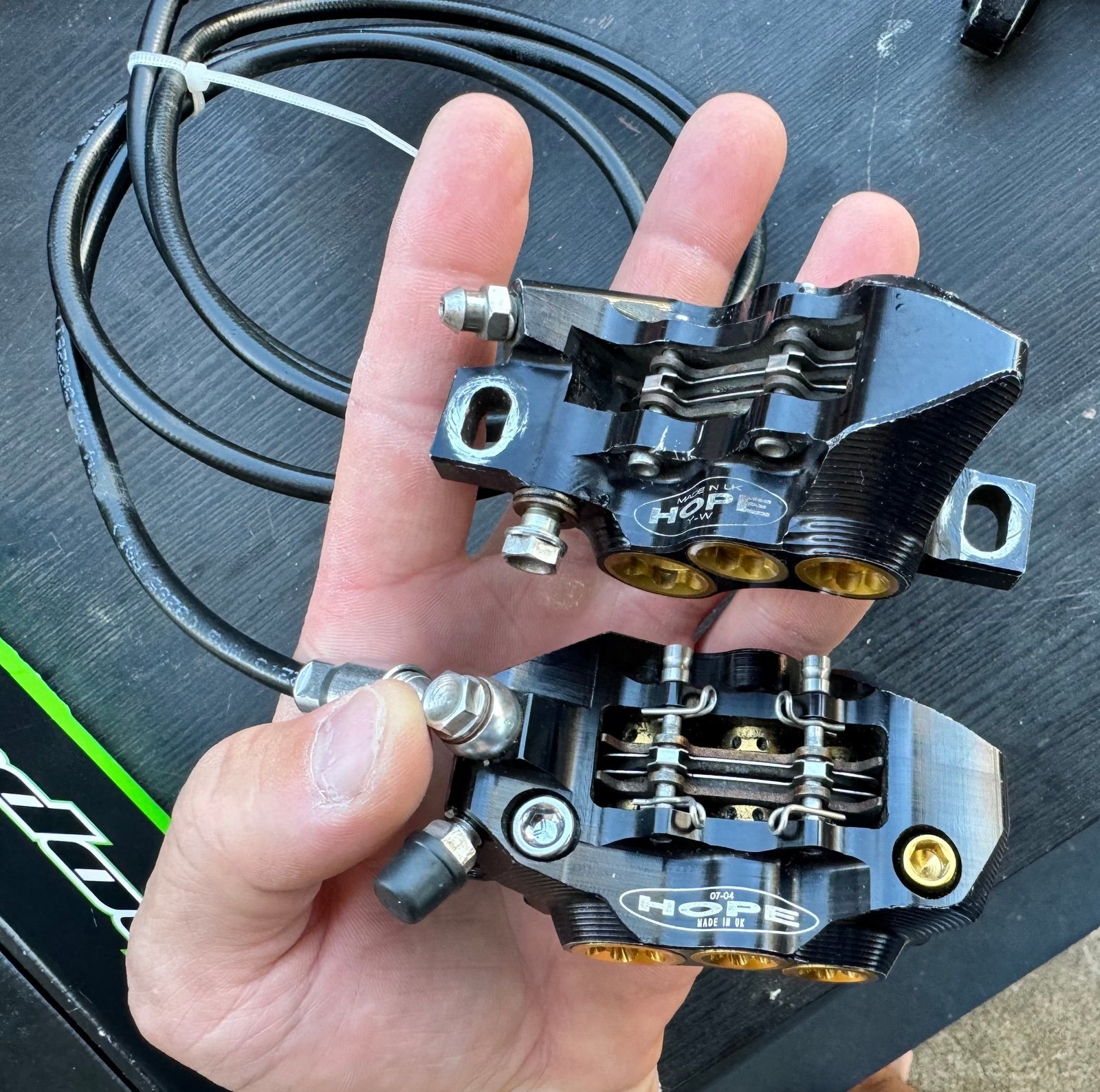 日本全国送料無料商品人気ランキング HOPE Mono pairs brakeset 6 Ti Mono & ディスクブレーキ