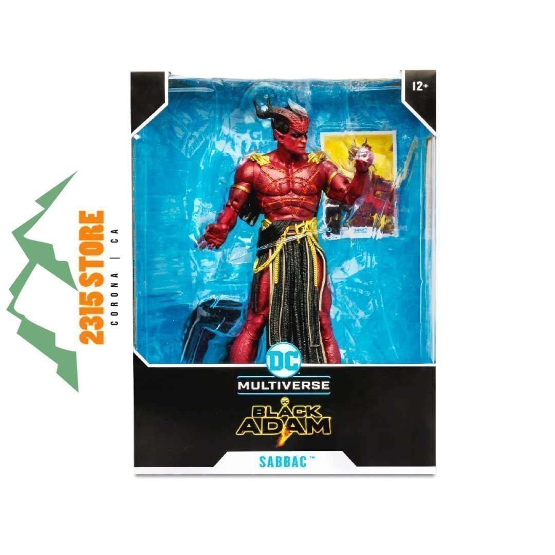 McFarlane Toys DC Multiverse Sabbac 9 Action Figure Black Adam Film Collectible