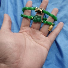 Natural jade bracelet