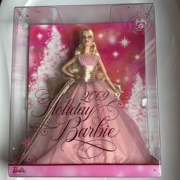 New in box Mattel Barbie Collector 2009 Holiday Barbie