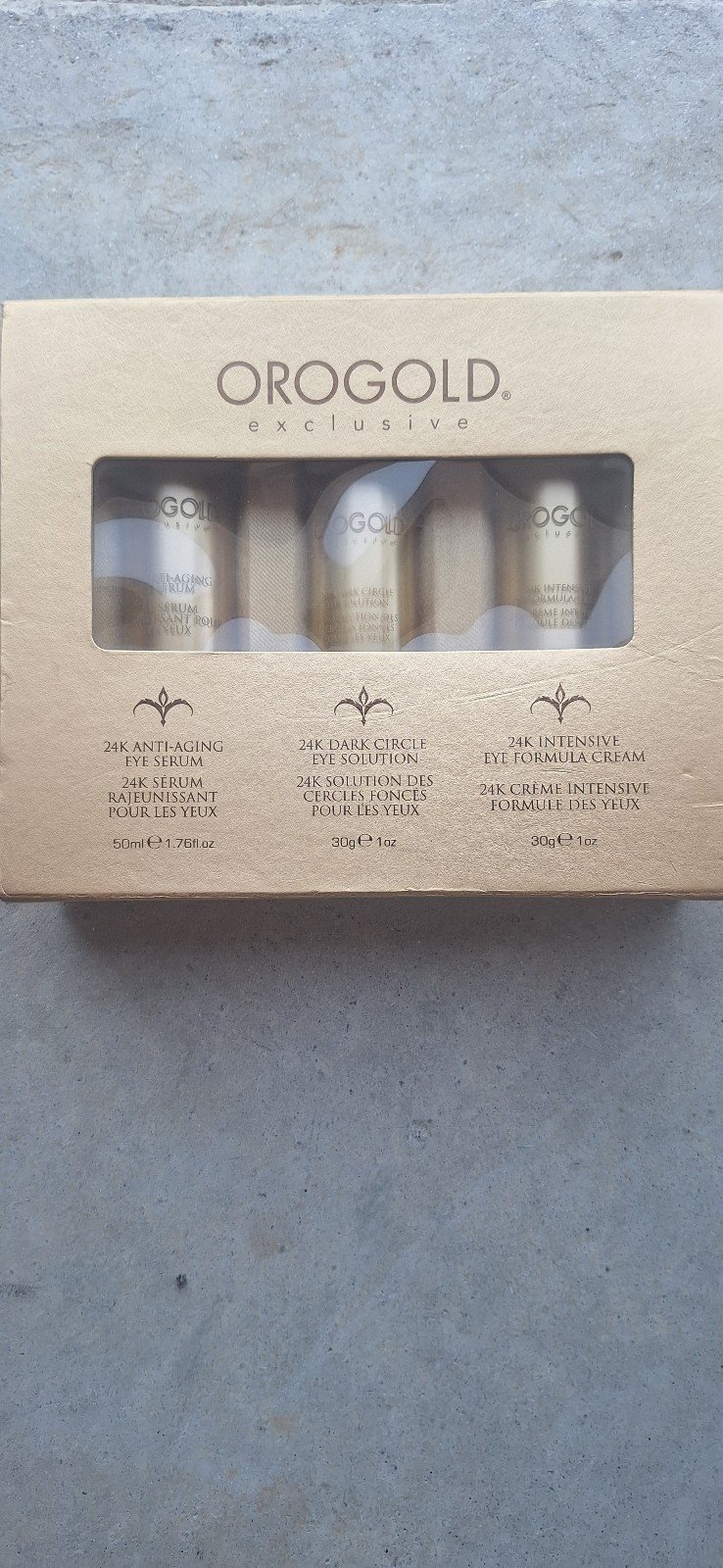 Orogold 24K Gold Exclusive gift box set.