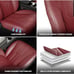 Car Seat Covers for Tesla Model Y 2020-2025, 360 Full Surround Nappa Leather