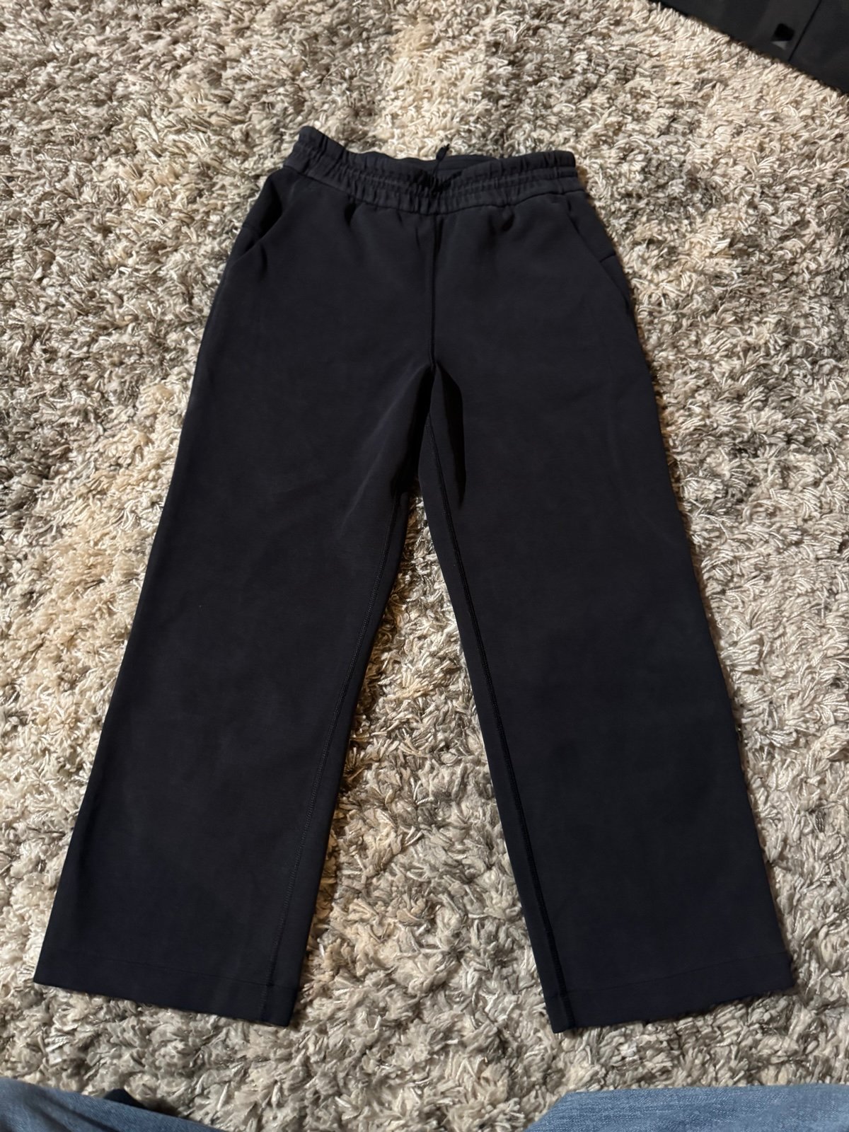 Lululemon softstream high rise straight leg cropped