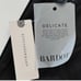 Bardot Anthropologie Audrina Rhinestone Crystal Velvet Mini Dress Black 6 NWT