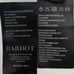 Bardot Anthropologie Audrina Rhinestone Crystal Velvet Mini Dress Black 6 NWT