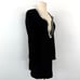 Bardot Anthropologie Audrina Rhinestone Crystal Velvet Mini Dress Black 6 NWT