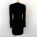 Bardot Anthropologie Audrina Rhinestone Crystal Velvet Mini Dress Black 6 NWT