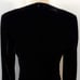 Bardot Anthropologie Audrina Rhinestone Crystal Velvet Mini Dress Black 6 NWT