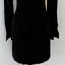Bardot Anthropologie Audrina Rhinestone Crystal Velvet Mini Dress Black 6 NWT