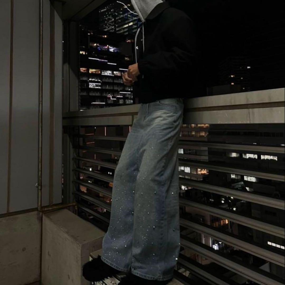 Glitter Swag Baggy Denim Y2K archive