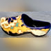 Vintage Mid Century Antique Signed REGINA GOUDA HOLLAND Majolica Porcelain Shoe