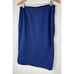Diane Von Furstenberg Noemi Double Side Zipper Skirt Navy Blue DVF Women Size 10