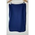 Diane Von Furstenberg Noemi Double Side Zipper Skirt Navy Blue DVF Women Size 10