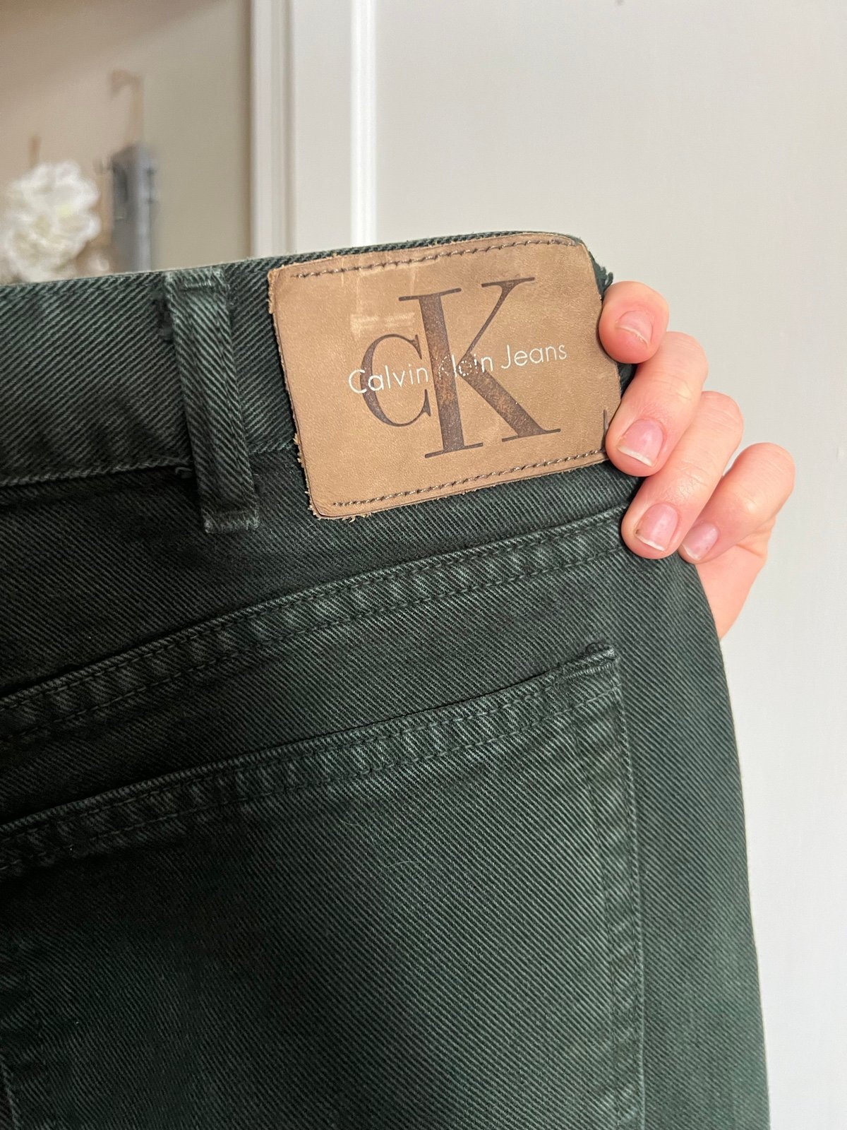 Vintage Green Calvin Klein Jeans