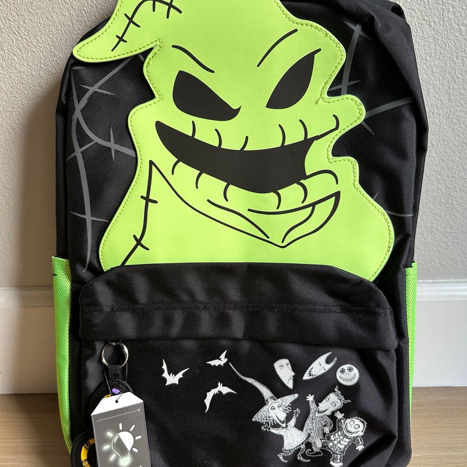 The Nightmare Before Christmas Oogie Boogie Glow-In-The-Dark Backpack