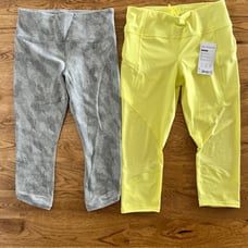 Athleta Mesh Contender Capri Sizes Medium