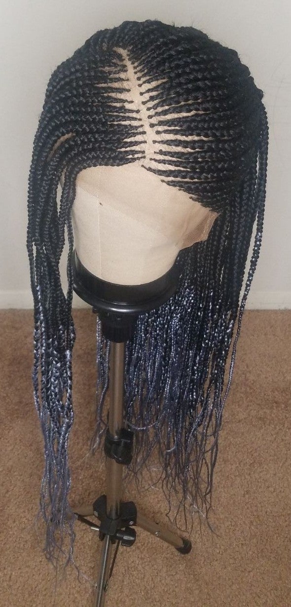 Handmade cornrows wig