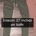 LA Society Leggings- Lot Of 2- Size Medium Pistachio & Mocha Full Length New Tag