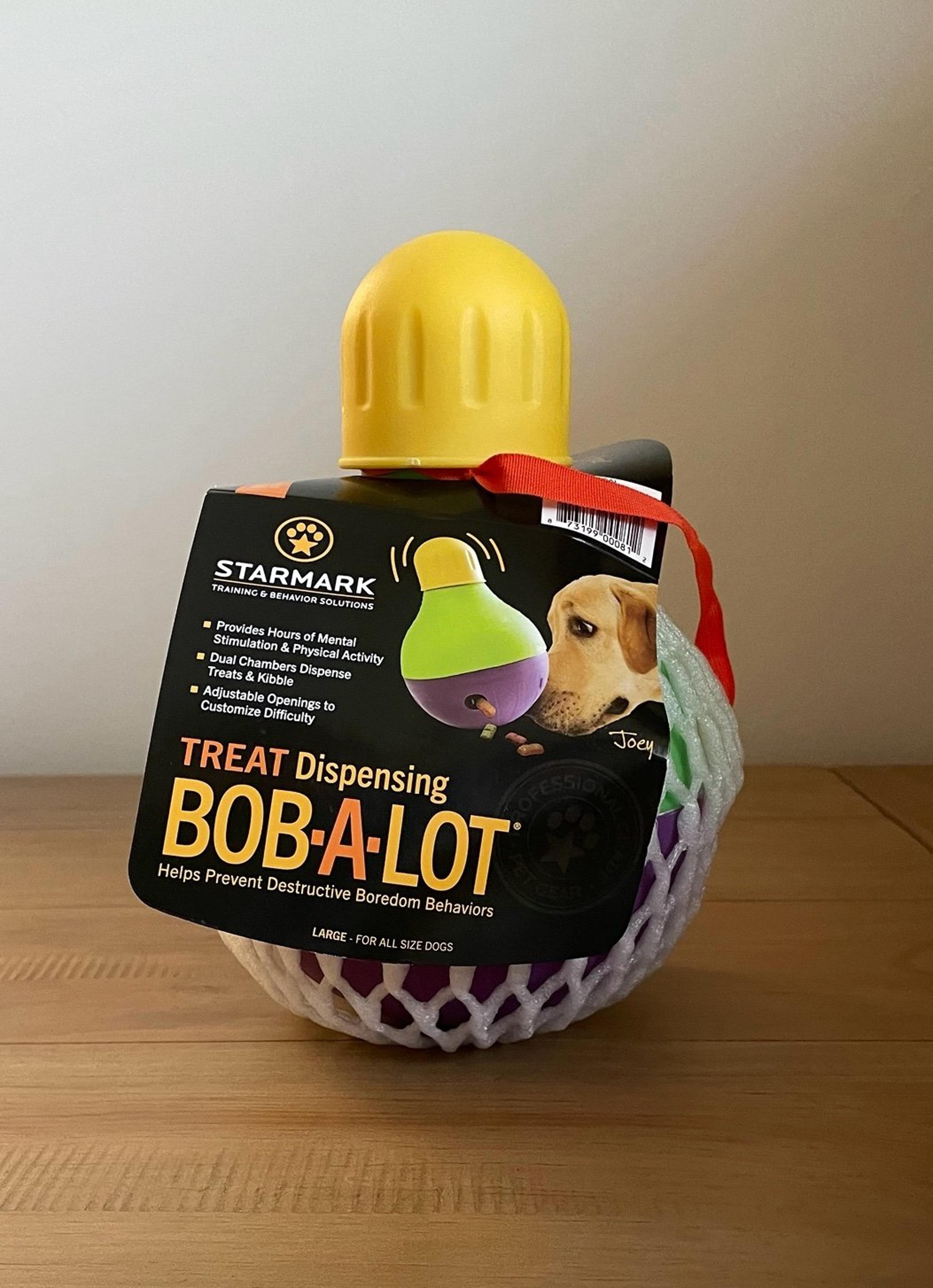 Starmark Bob-A-Lot Size LARGE - Treat Dispensing Toy