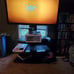 tv flat screen and tv stand