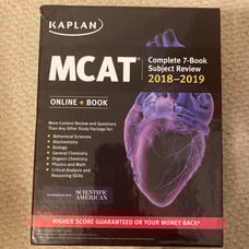 Kaplan MCAT Books and Flashcards