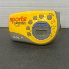 Sony Sports Walkman FM/AM Radio SRF-M78 with Armband TESTED