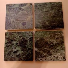 Connemara Marble Coasters Set of 4 Ireland