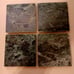 Connemara Marble Coasters Set of 4 Ireland