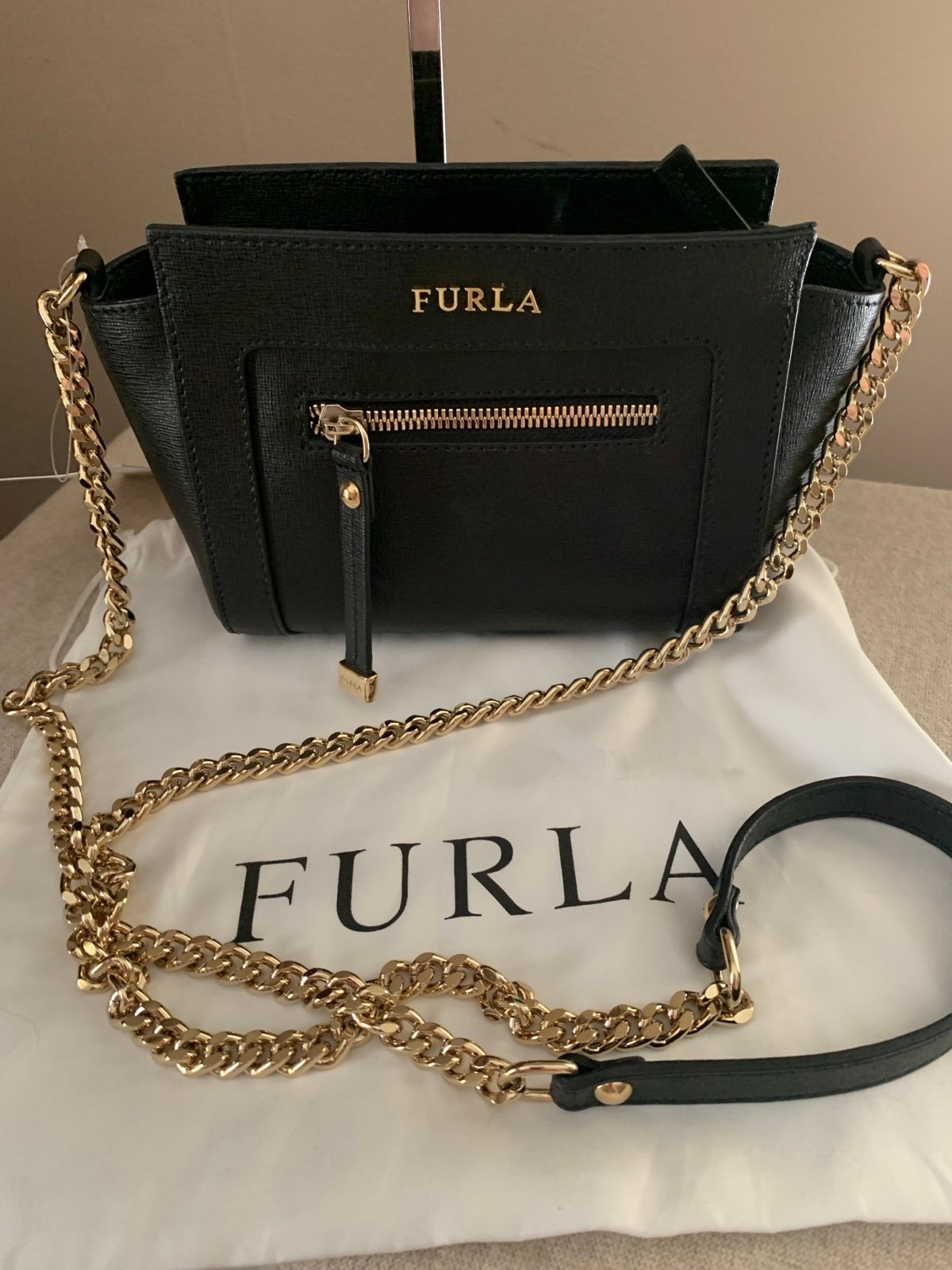 お早めに!セール FURLA フルラ Ginevra Mini Flap Crossbody Bag Furla Ginevra Small Leather Crossbody Bag Moro In New Releases