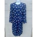 Vtg Maggy London By Jeannene Booher Blue Brocade Silk Floral Skirt Suit Set 12