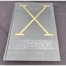 1962 CONESTOGA North Miami Florida High School Yearbook With Lot Of Signatures!