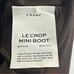 FRAME Le Crop Mini Boot Cropped Coated Bootcut Brown Jeans - 23