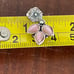 Carolyn Pollack Sterling Silver Pink Mother of Pearl Gemstone Flower Dangle Earr