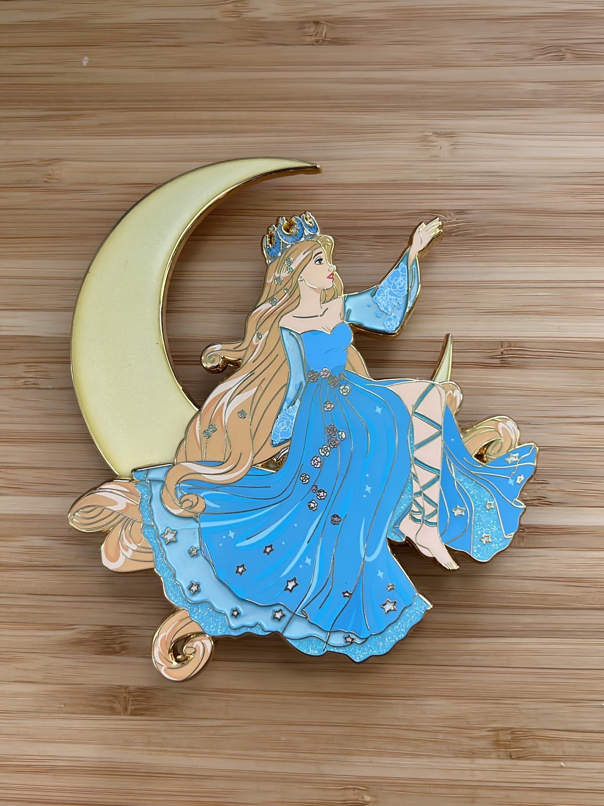 Pastelshootingstar Rapunzel Enamel Pin-on-Pin