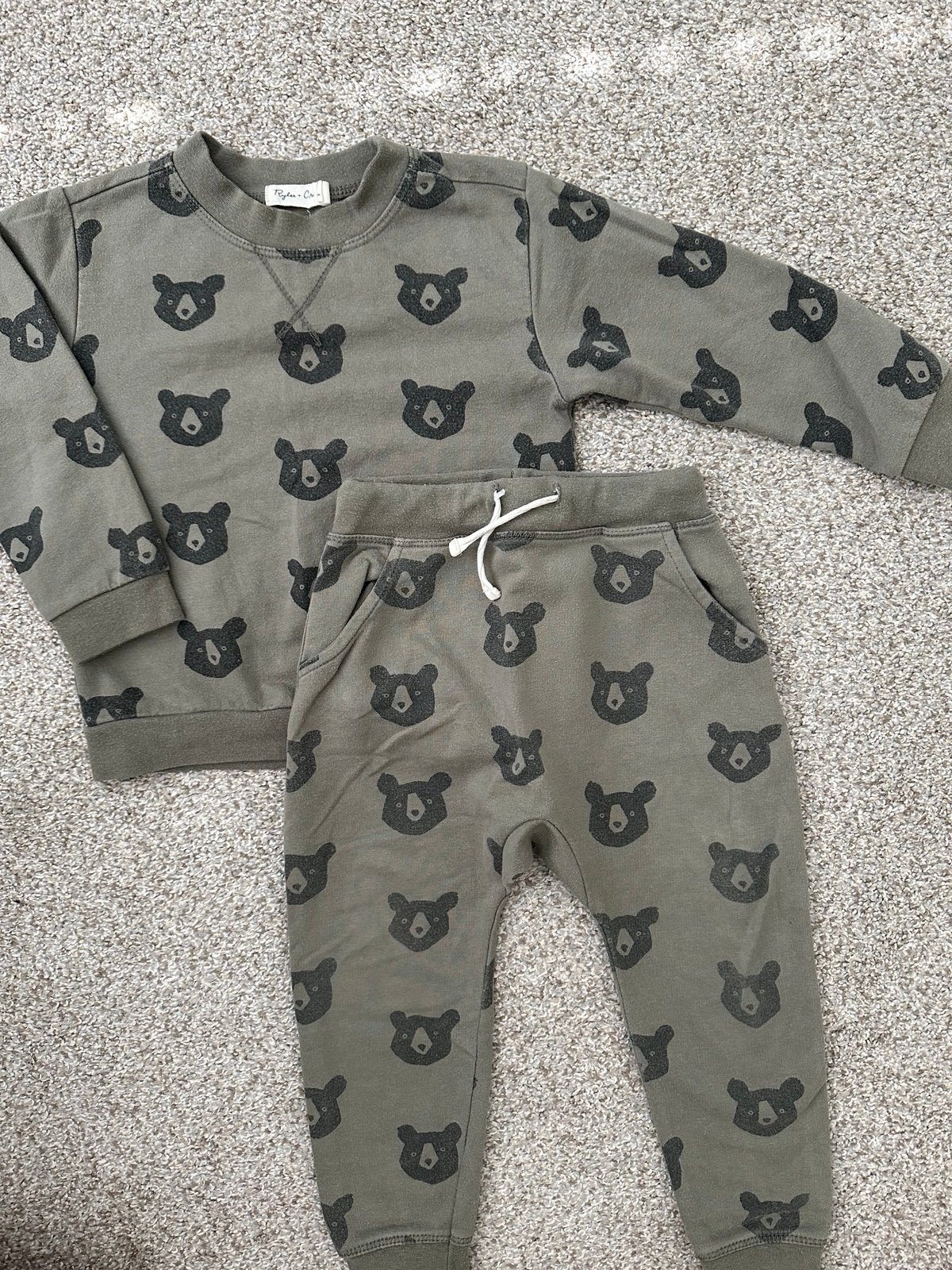 Rylee and Cru OG Moss Bears Set 2Y