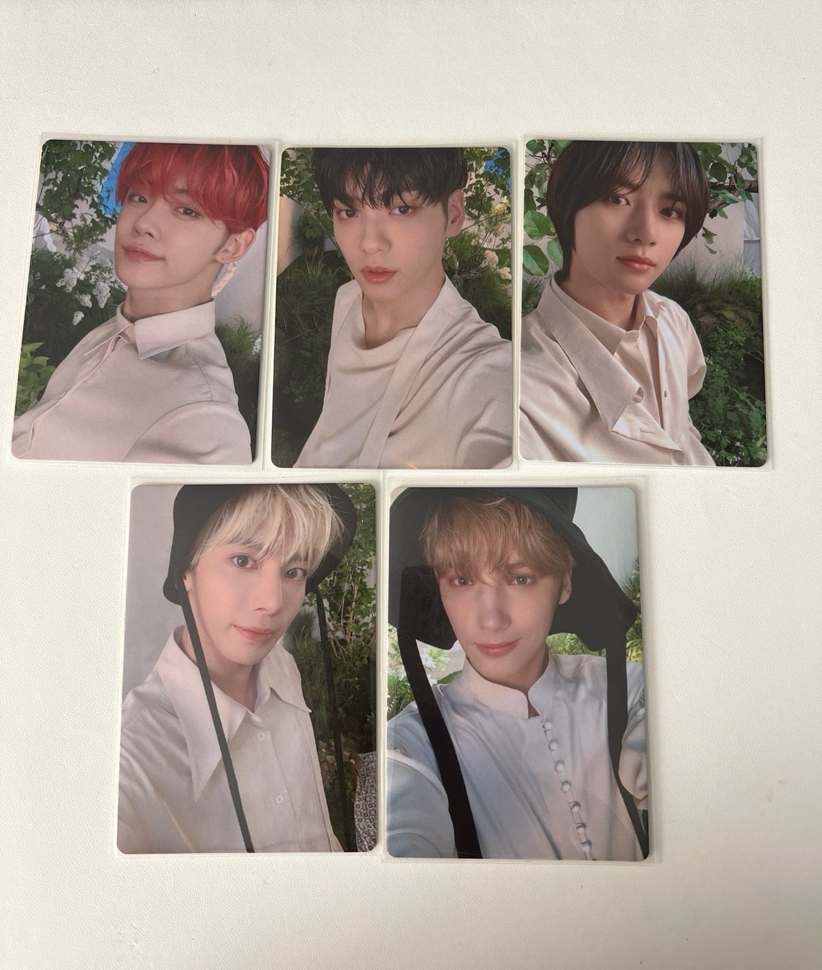 Txt ot5 act:boy seoul selfie mini photocard set