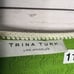 Trina Turk Womens Green/Ivory Trim Edges Long Sleeve Button Front Cardigan Sz. M