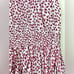 Poupette St. Barth Women's XS/S Beline Mini Dress Purple Clover White Fringe
