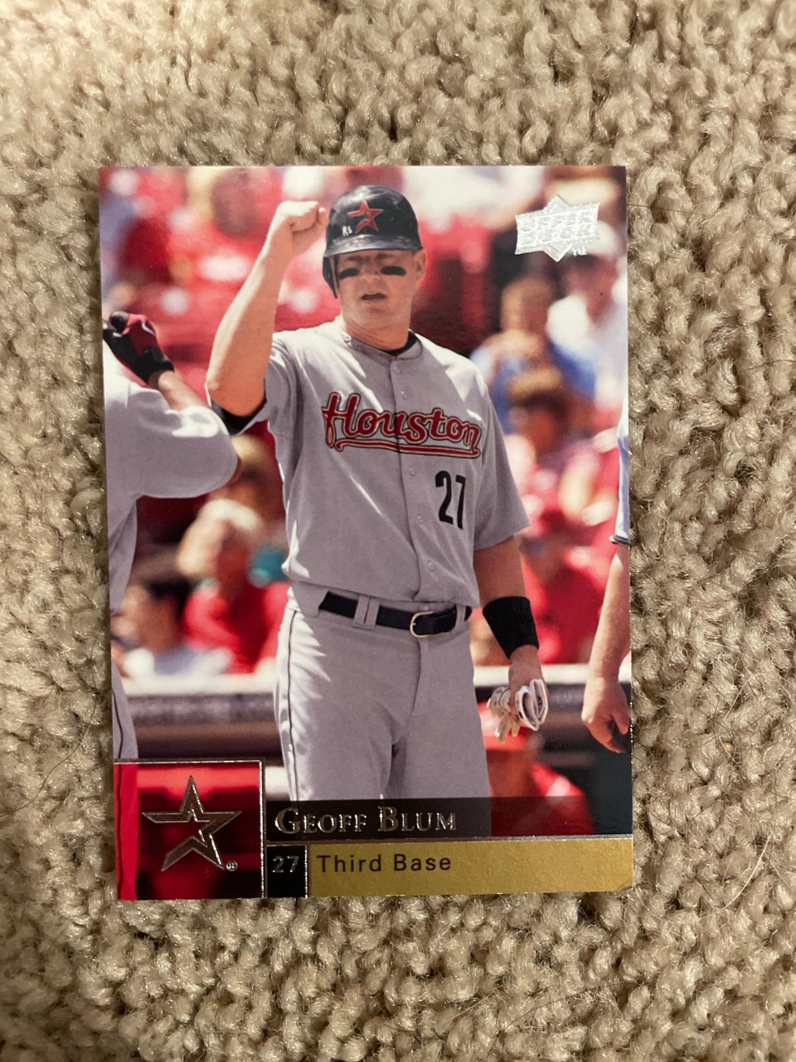 Geoff Blum Baseball Trading Card Topps 2009