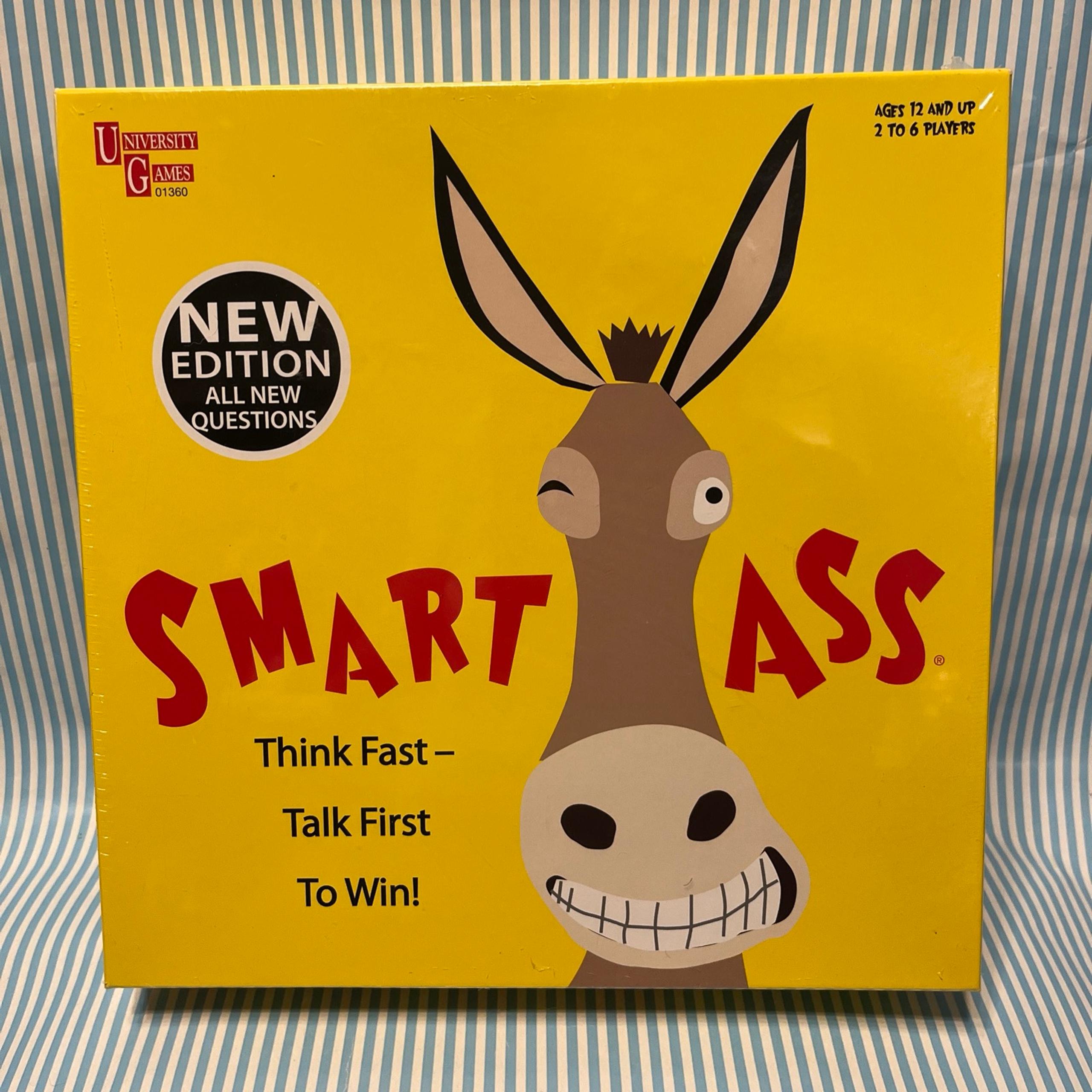 SMART A** Trivia Game -Family Board Game by University Games NEW & SEALED