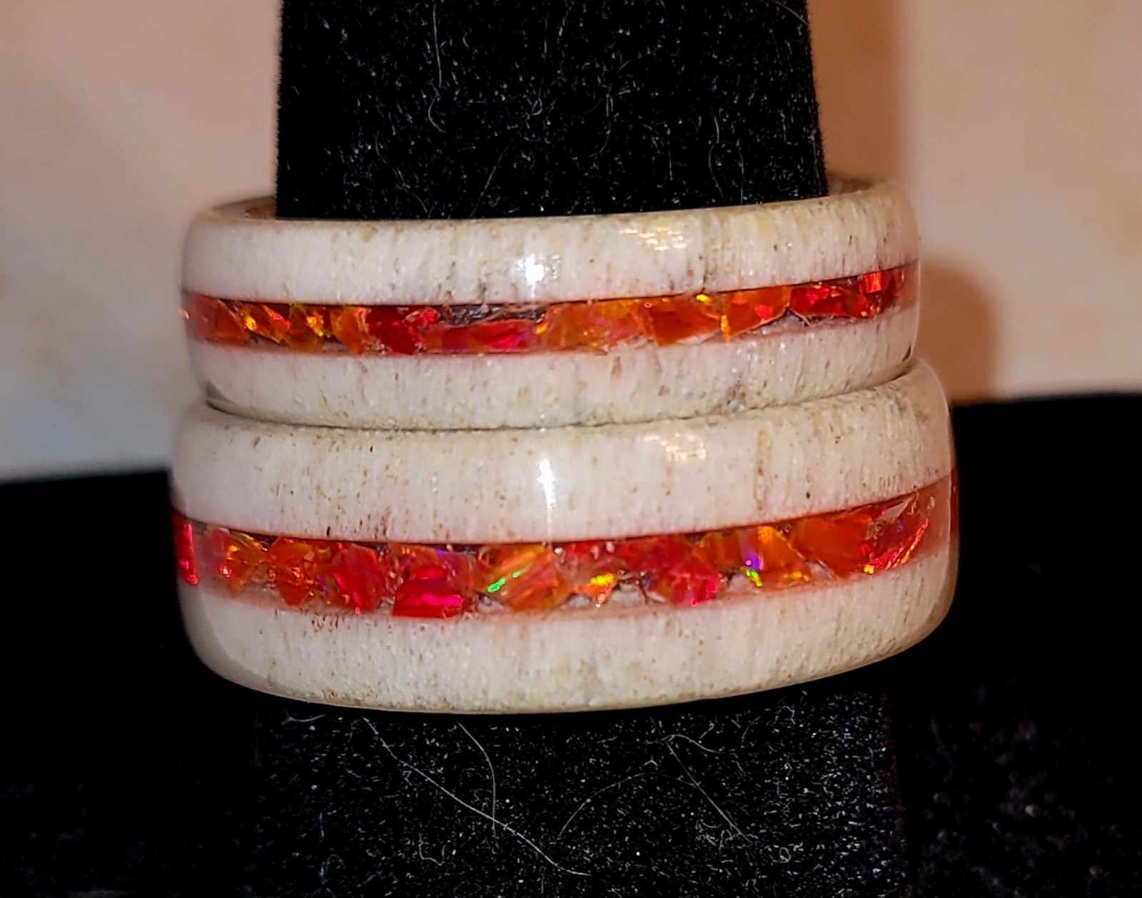 Matching Elk Antler rings