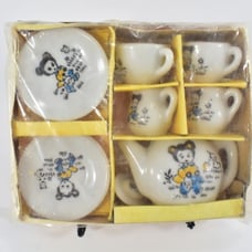 1940'S MINATURE DOLL HOUSE TEA SET MADE IN JAPAN LITTLE BEARS