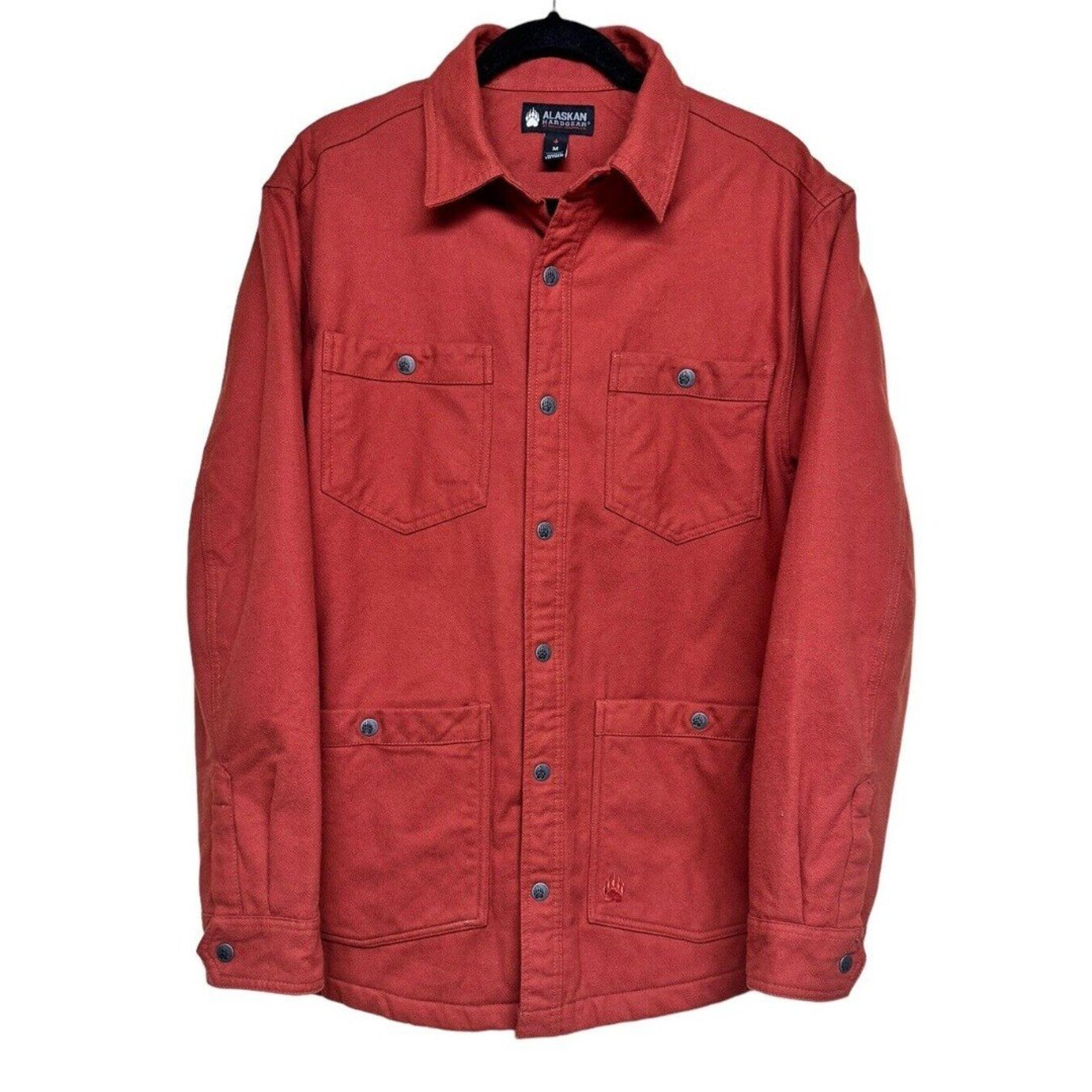Duluth Alaskan Hardgear Trapline Flannel Relaxed Fit Shacket Men’s Size Medium