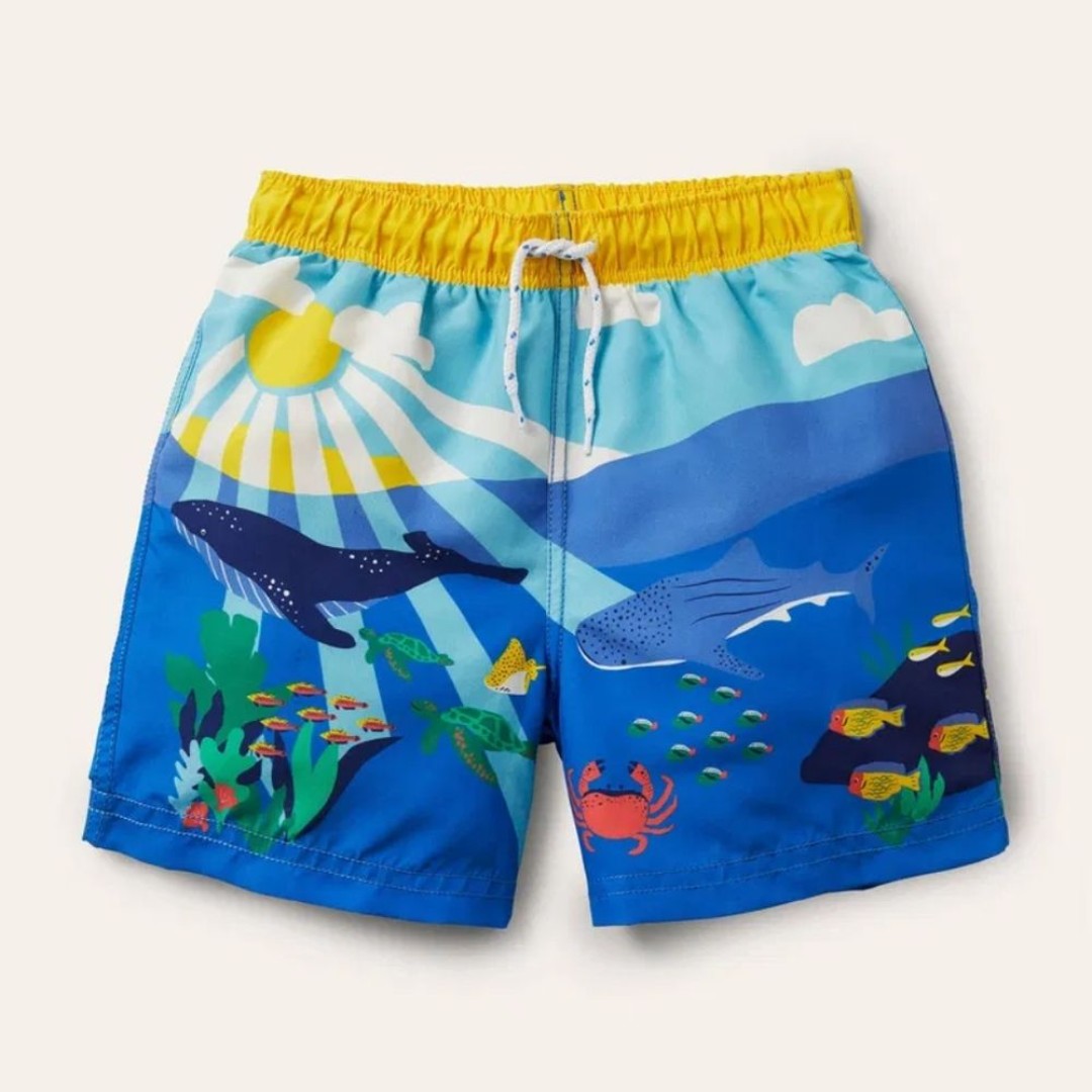 Mini Boden Toddler Swim Trunks